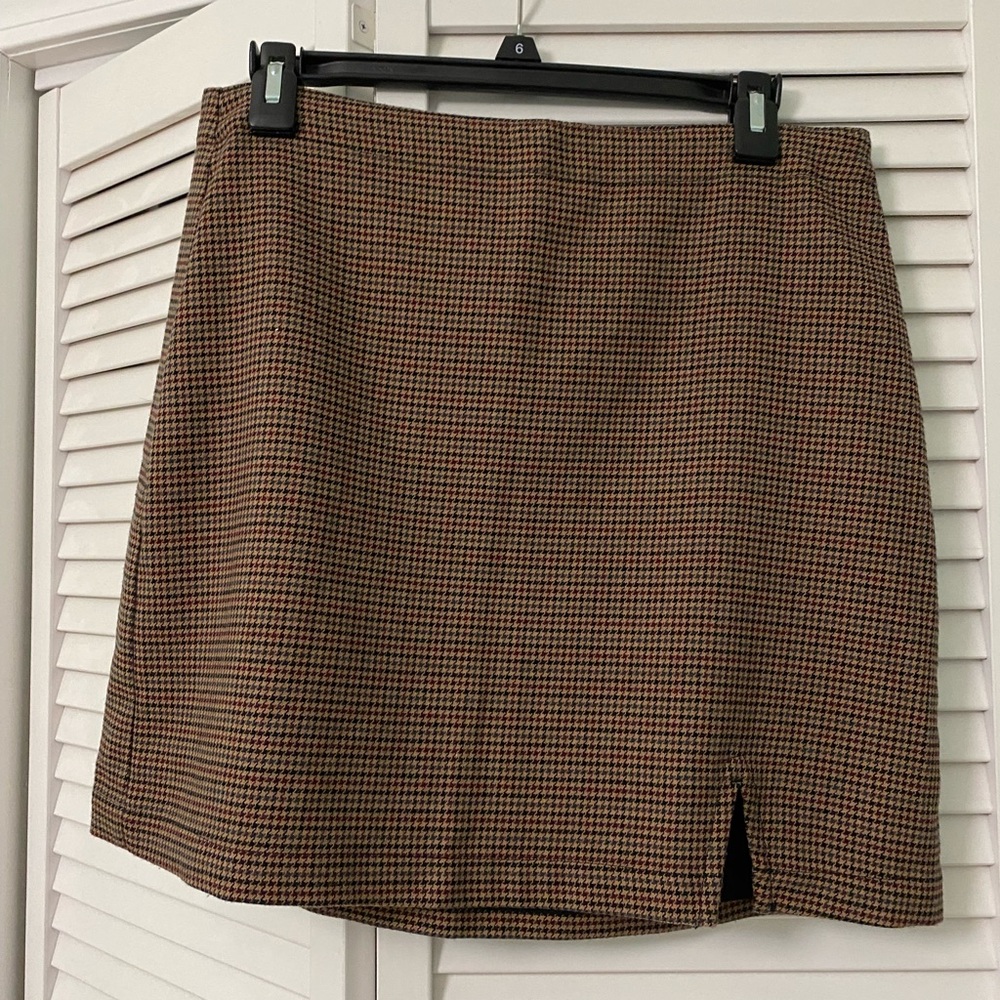 Abercrombie & Fitch plaid skirt